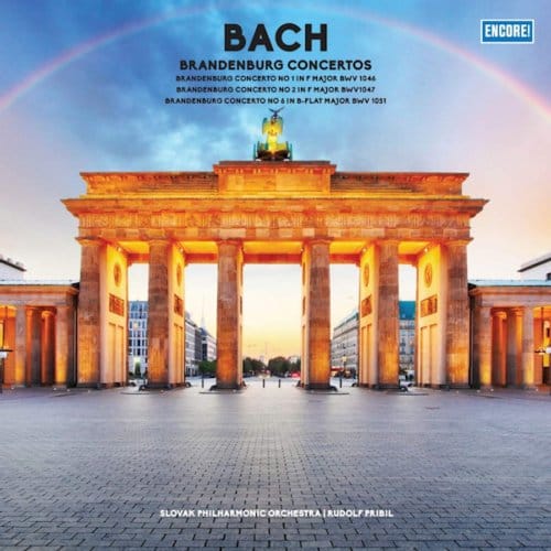 Slovak Philarmonic Orchestra, Rudolf Pribil - Brandenbug concertos (LP)