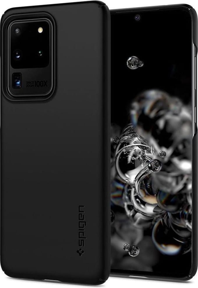 Spigen Thin Fit Samsung Galaxy S20 Ultra Hoesje Zwart