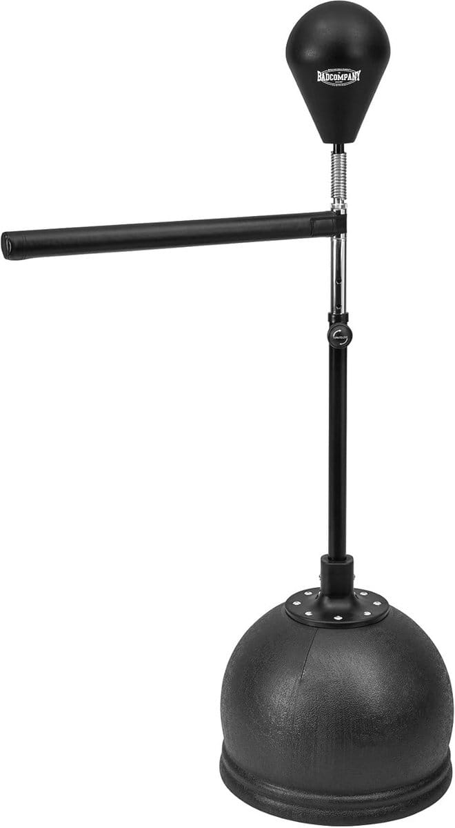 Verstelbare Punchingball Boksstandaard met Bokslamp en Draaibare Boksbar