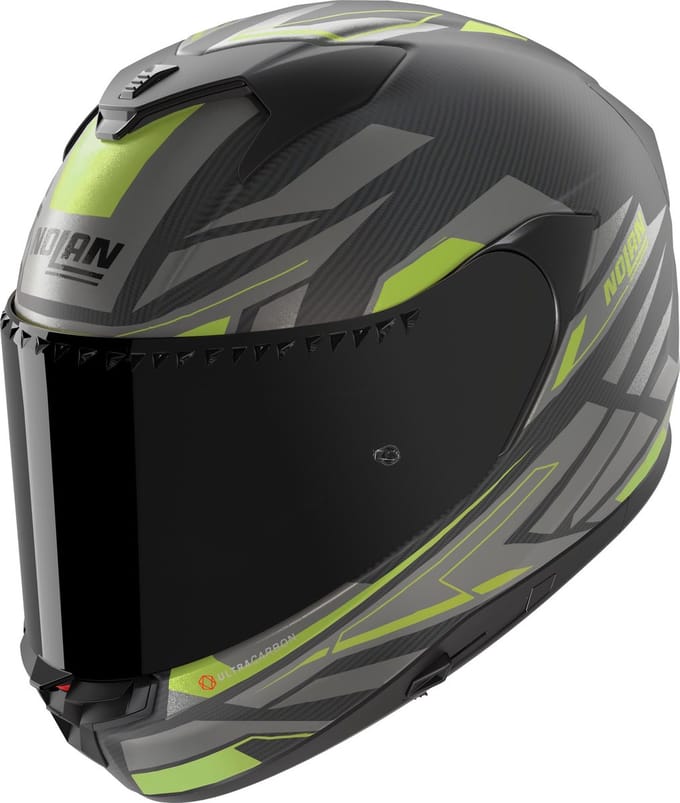 Volle motorhelm Nolan X-904 Ultra Carbon Rombo