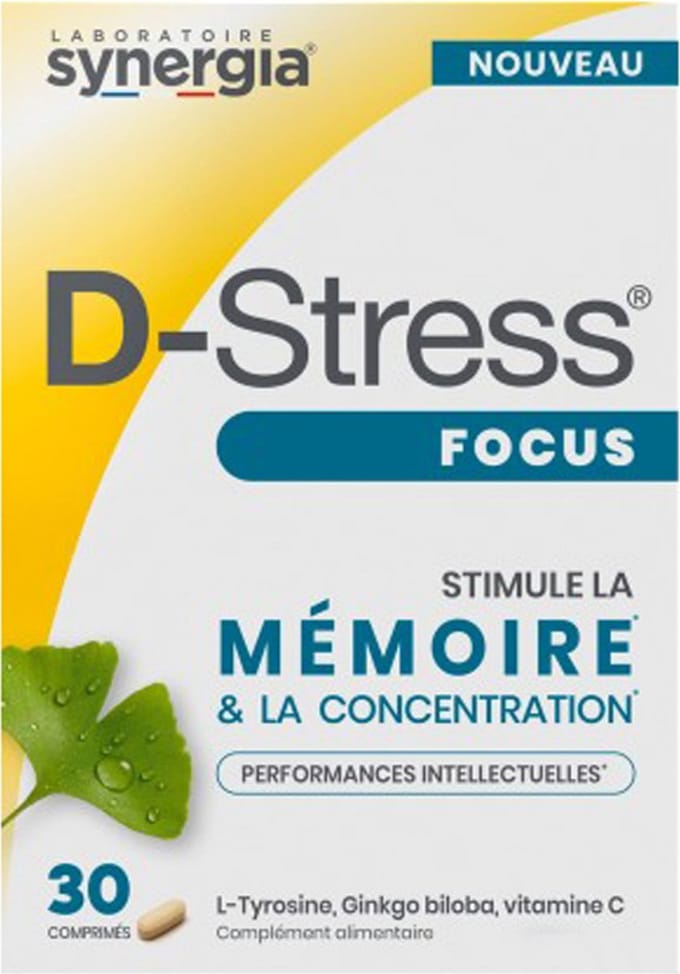 Synergia D-Stress Focus 30 Tabletten