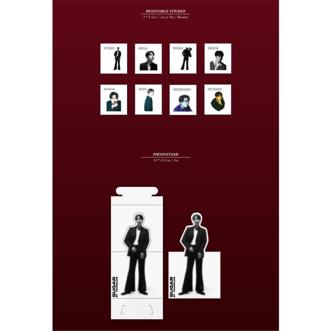 Youngjae(GOT7) 2e Mini-album SUGAR Red ver black