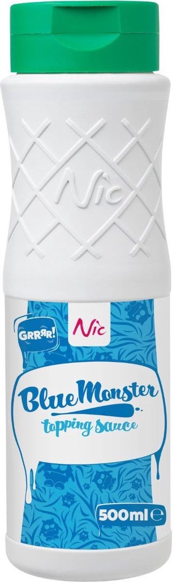 Frusco | Topping | Blue Monster | Smurfen | 500ml