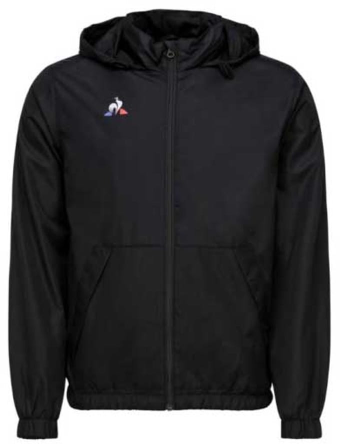 Le Coq Sportif Rain Jas Zwart 2XL Man