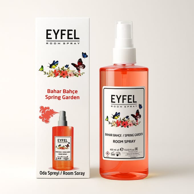 EYFEL - ROOMSPRAY - SPRAY - SPRING GARDEN - 400ML