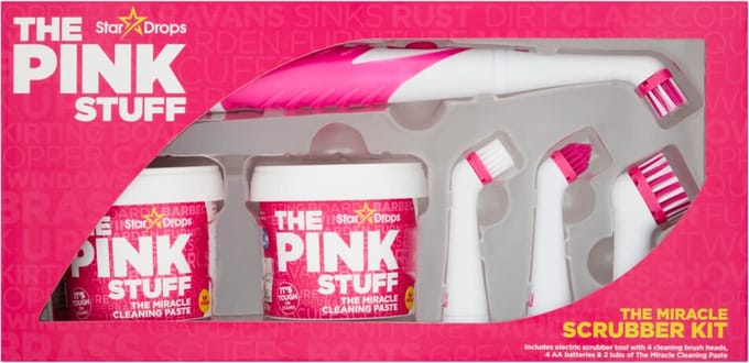 The Pink Stuff - The Miracle Schoonmaak Pasta Kit - beginners bundel The Pink Stuff