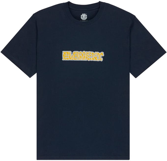 Element Surreal Icon T-shirt Met Korte Mouwen Blauw S Man