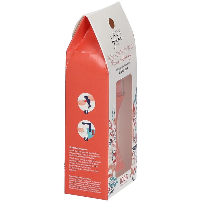 Lady Green Volcanic Stone Oil-Absorbing Face Roller 1