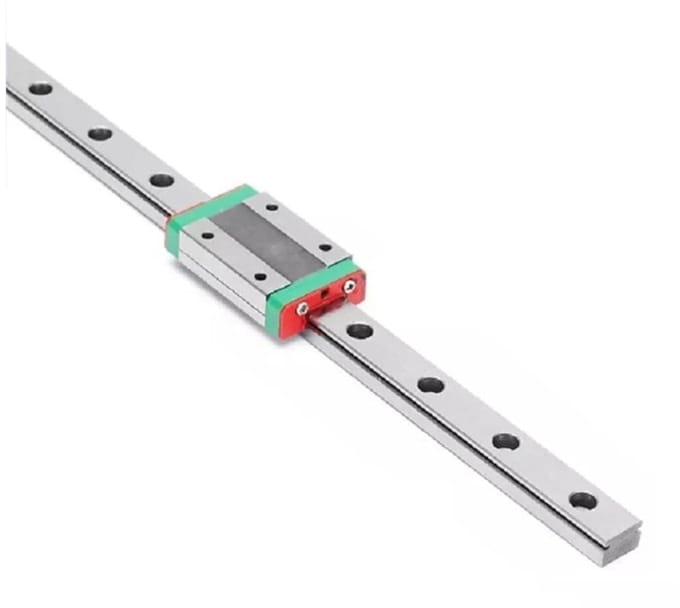 Lineaire Geleider - Glijblok - Precisie Beweging - Soepele Werking - 1100 mm - Zilver