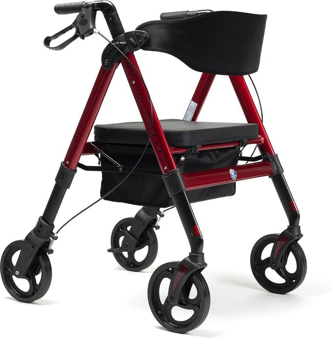 Vermeiren Goliat XXL Rollator tot 200 kg Extra breed!