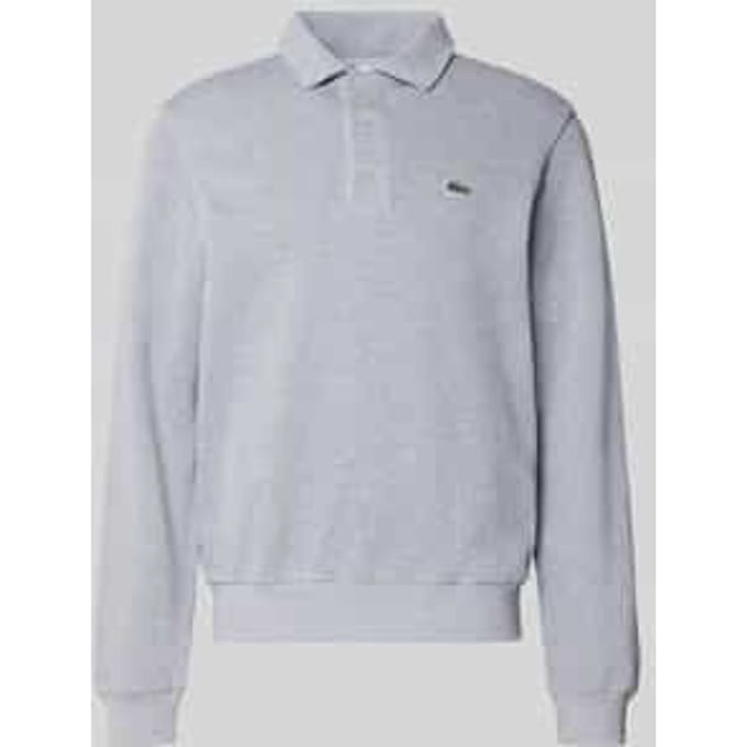 Regular fit sweatshirt van puur katoen