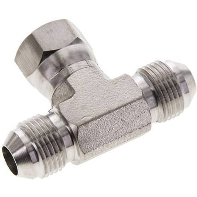 JIC T-koppeling UNF 3/4''-16 Buitendraad x Binnendraad RVS 350 bar (4917.5psi)