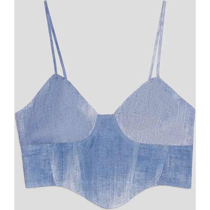 Ermanno Firenze Top Denim