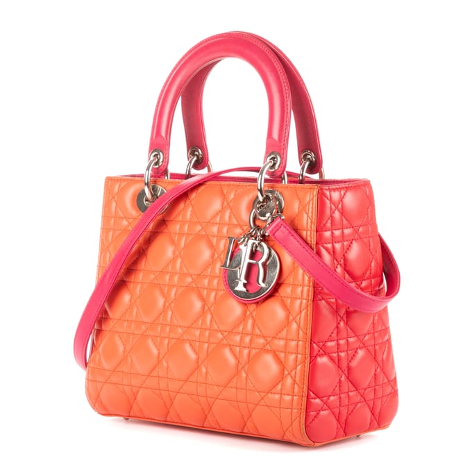 Medium Lady Dior Zip PM Handtas