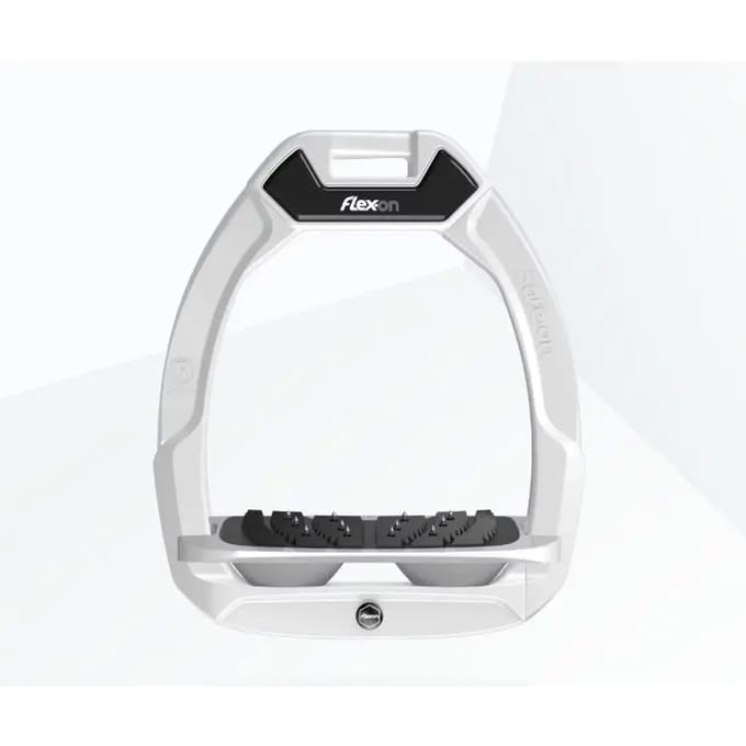 Veiligheidsstijgbeugels Inclined Ultra Grip Wit/Grijs/Grijs Flex-On Safe-On