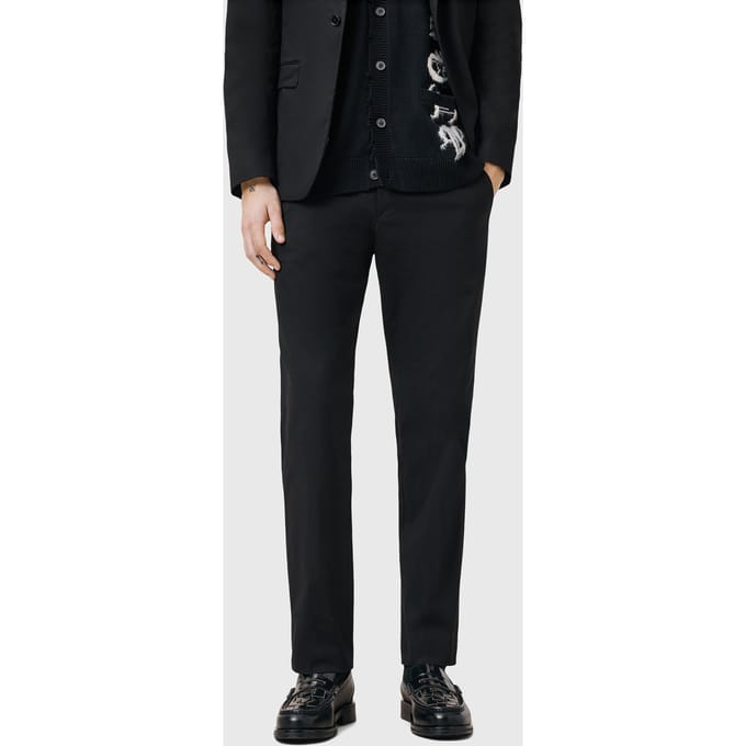 AllSaints Odin Trouser Black Größe: W36 | Maßgeschneiderte Hosen Outlet | Herren | Schwarz