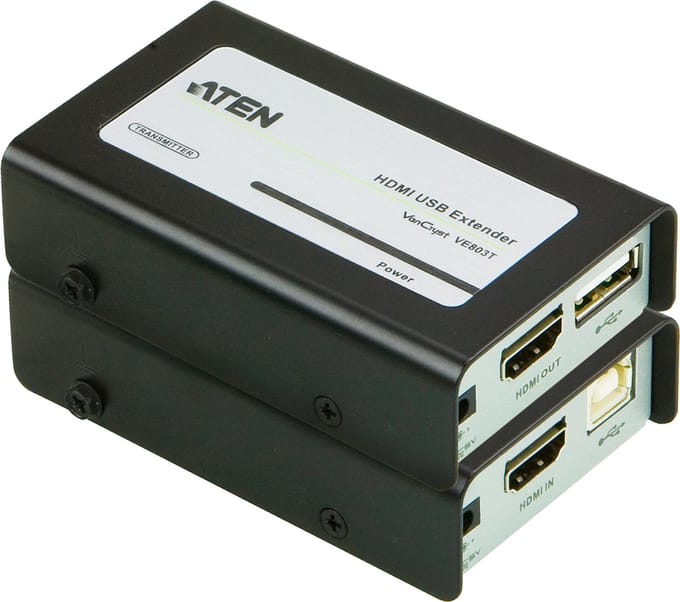 Aten VE803 HDMI/USB CAT5 extender - 40 meter