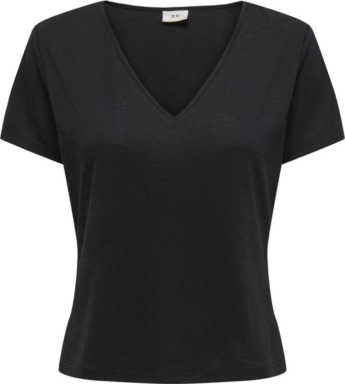 JDY - JDYDORA DODO S/S V-NECK GLITTER TOP JRS - Dames - Blouses