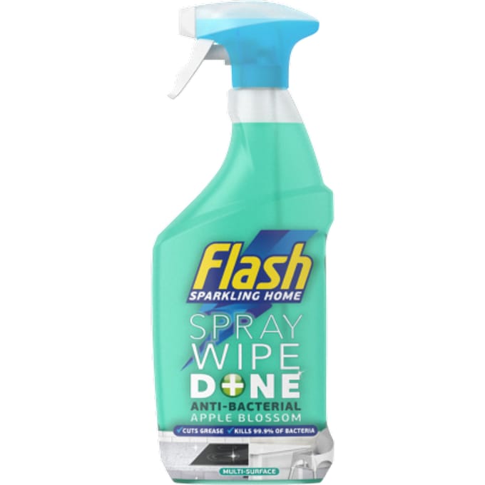 Flash Spray Wipe Done Spray voor meerdere oppervlakken - 800ml