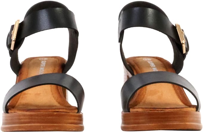 Sandalen met hak