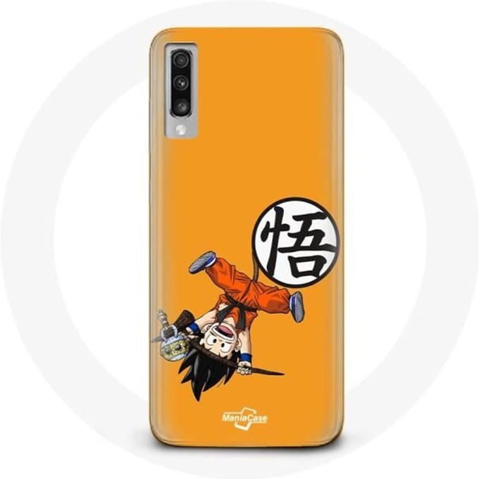 Coque pour Samsung Galaxy A50 Goku Dragonball Z Enfant Anime