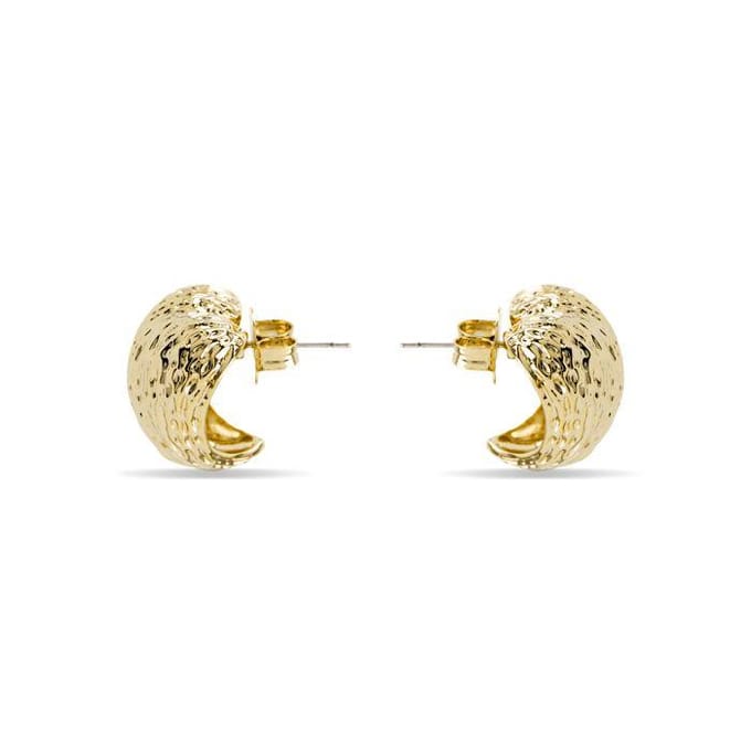 Luxenter 18k goudkleurige oorbellen - Saleth