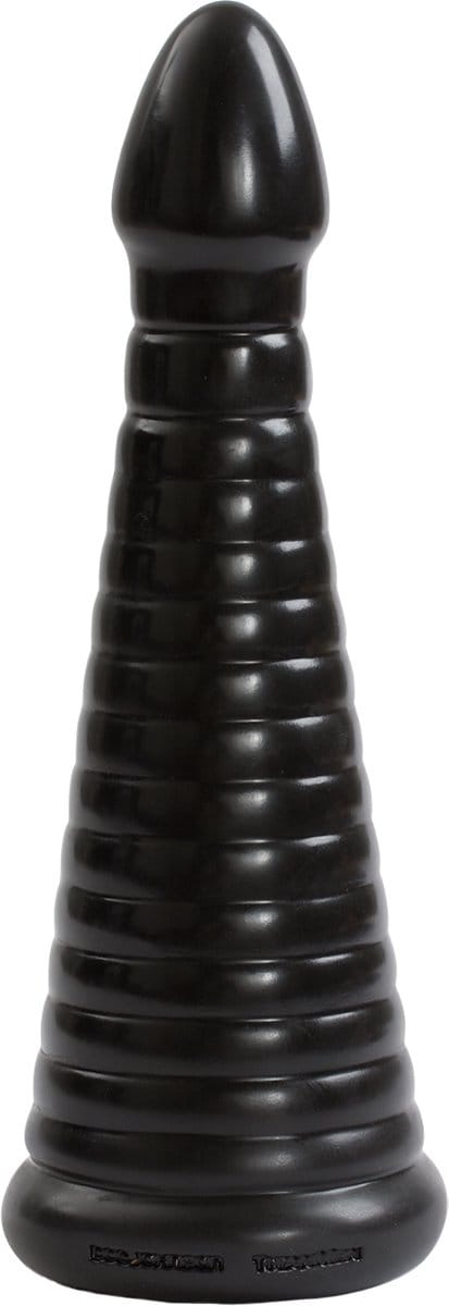 Doc Johnson TitanMen Buttplug/anaaldildo Intimidator zwart - 27,94 cm