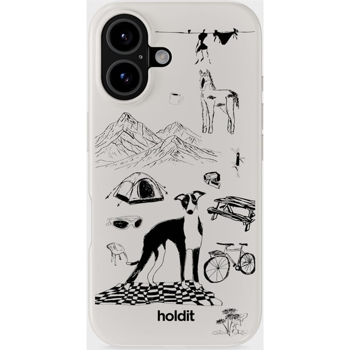 Phone Case Graphic MagSafe Compatible Wool Gray iPhone 16