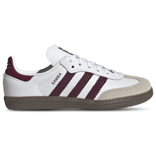 Adidas Samba Peuterschoenen - Wit - Maat 35 - Leer