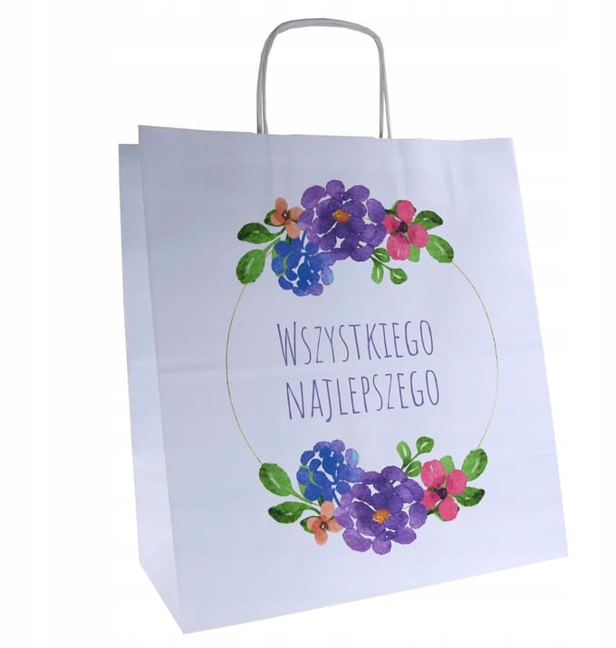 Papieren Cadeautas 30x17x34 cm - Feestelijk & Stevig