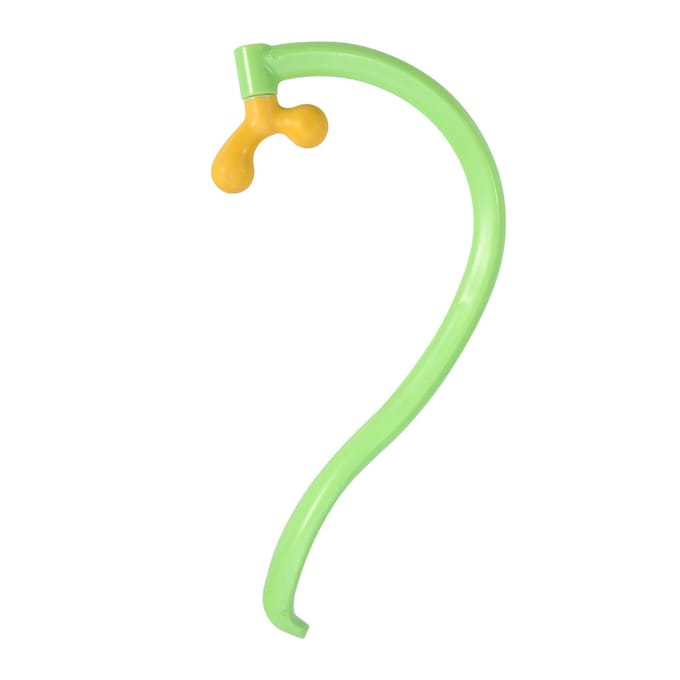 Verstelbare Dubbele Kop Triggerpoint Massager Rug Nek Schouder Spierpijn Verlichting Massage Tool green