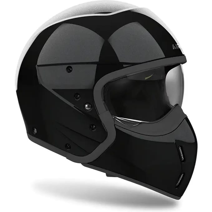 Airoh J 110 Color Zwart Glitter Jethelm - Helm