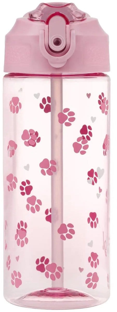 Baagl Pootjes Drinkfles 500ml met Rietje