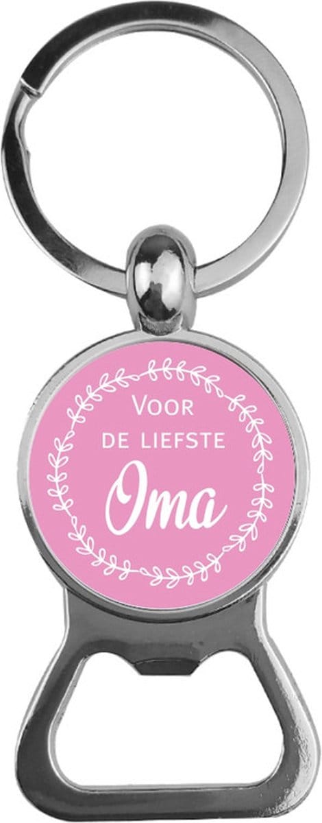 Bieropener Glas -  Voor De Liefste Opa & Oma