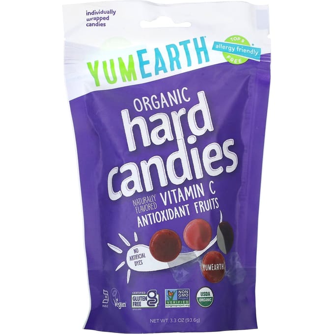 YumEarth, Pastilles de Vitamine C Biologiques, Anti-Oxyfruit, 3,3 oz (93,5 g)