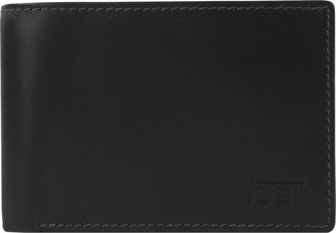 Jost Skagen Portemonnee Leer 10 cm - Jongens - Horizontaal - schwarz