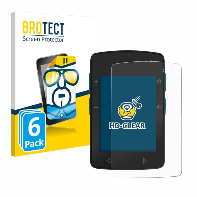 BROTECT - Screenprotector voor TwoNav Roc - Folie Beschermfolie transparant 6 Stuks