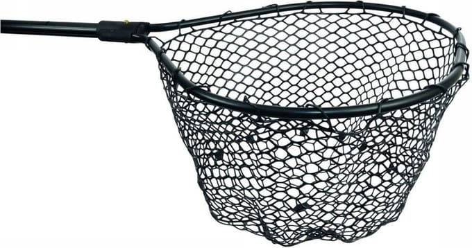 Albatros Full Rubber Landingnet - Robuust landingsnet met rubber gecoat net - 47x47x35 cm