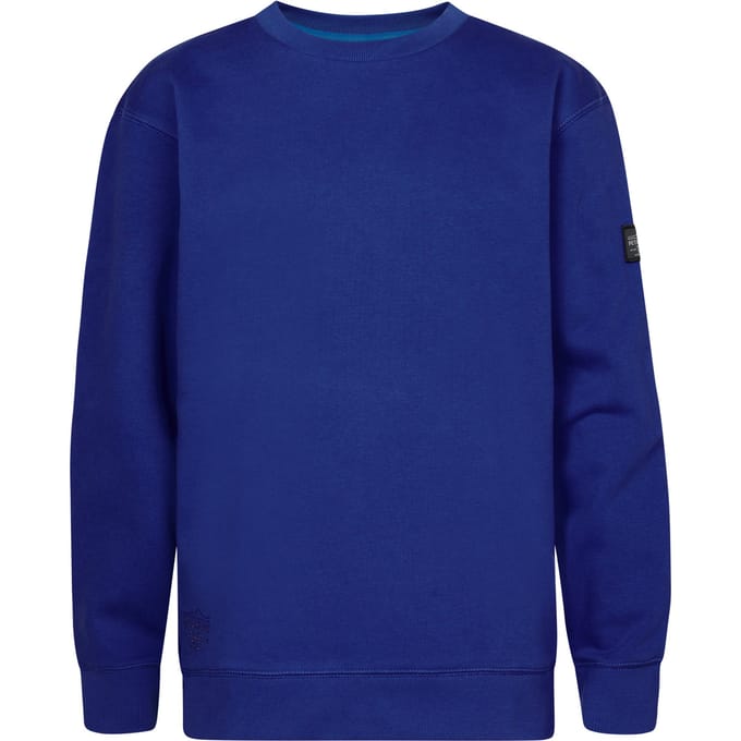 Petrol Industries - Jongens Effen Sweater StonyRiver - Blauw - Maat 104