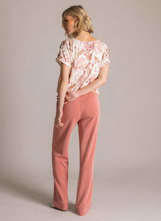 YEST Gieltje Essential Tops - Natural/Multi Colour - maat 36