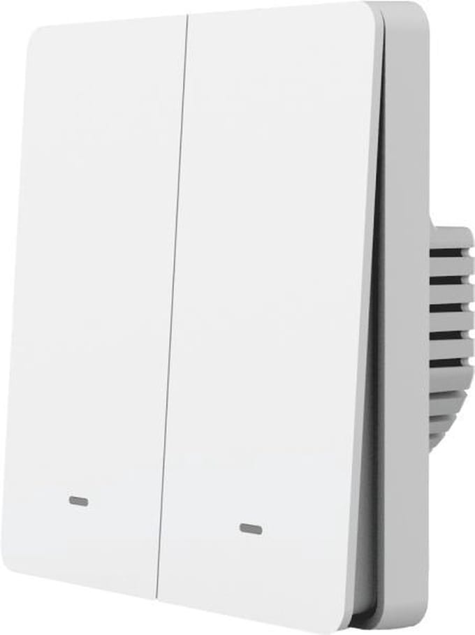 Gosund Flip V dubbele smart inbouw schakelaar 230V, Alexa and Google Home compatible