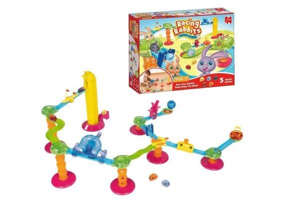 Jumbo - Racing Rabbits - Deluxe Set - Knikkerbaan vanaf 3 jaar