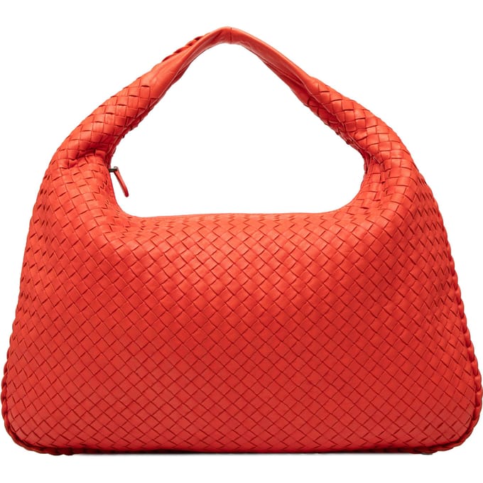 Tweed handschoen Medium Nappa Intrecciato Veneta Hobo