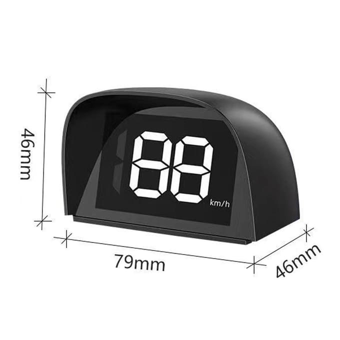 Auto Global Position System Snelheidsmeter Digitale weergave Snelheidsmeter Auto HeadUp Display kilometers