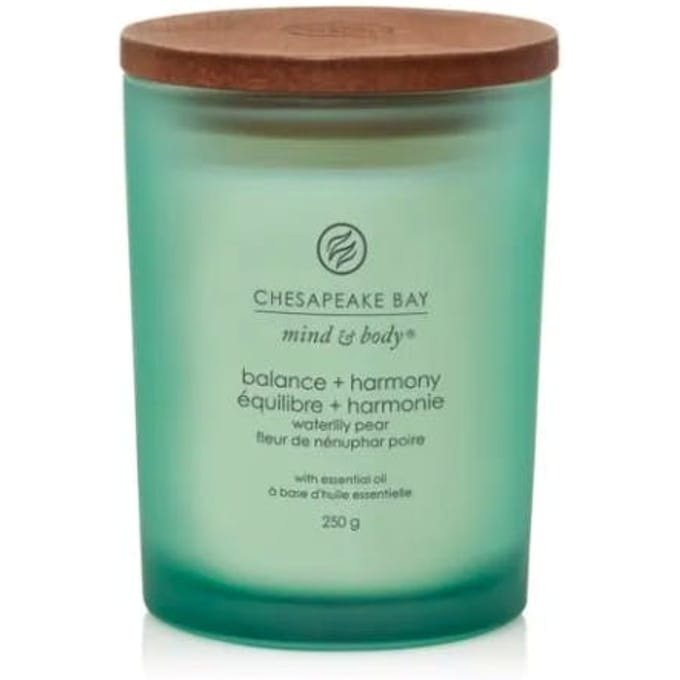 Chesapeake Bay Balance & Harmony - Waterlily Pear - Medium Geurkaars - 60 branduren