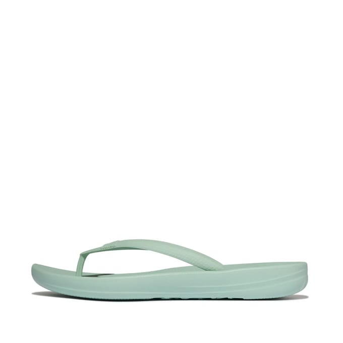 FitFlop Iqushion Ergonomic Flip-Flops TPU Dames Slippers - Mint Whisper