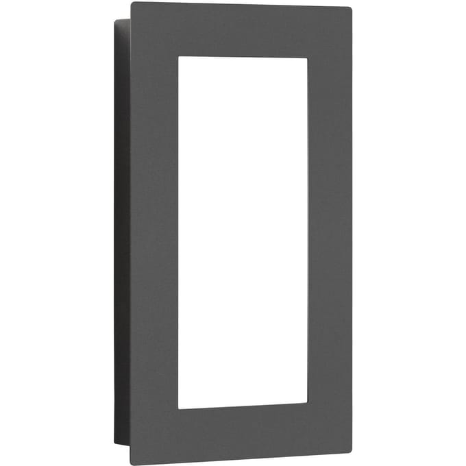 LCD LED buitenwandlamp 3008 grafiet, bewegingssensor