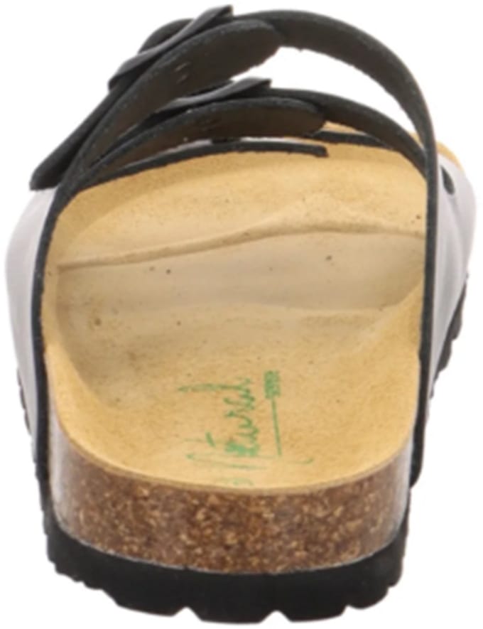 Natural Sense leren muiltje muiltjes dames 1152536 zwart