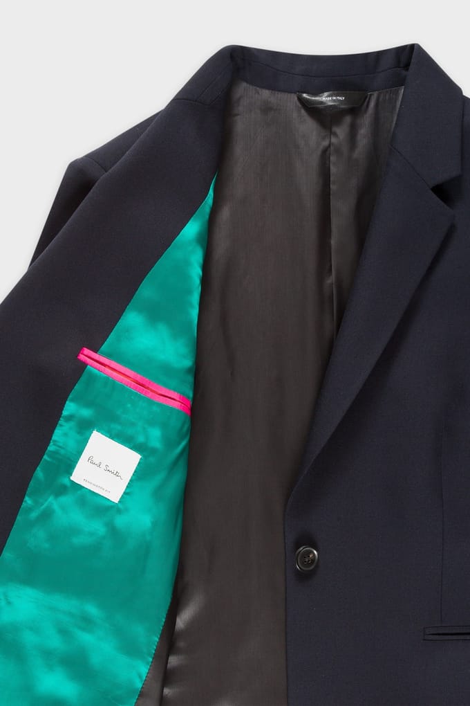 Paul Smith Womens Jacket Very Dark Navy Größe: 42 | Blazer Outlet | Damen | Blau