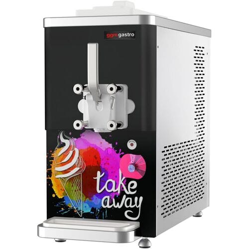 GGM Gastro Softeismaschine - 11,25 Liter/h - 1,5 kW - für 1 Sorte - Tischgerät Zilver